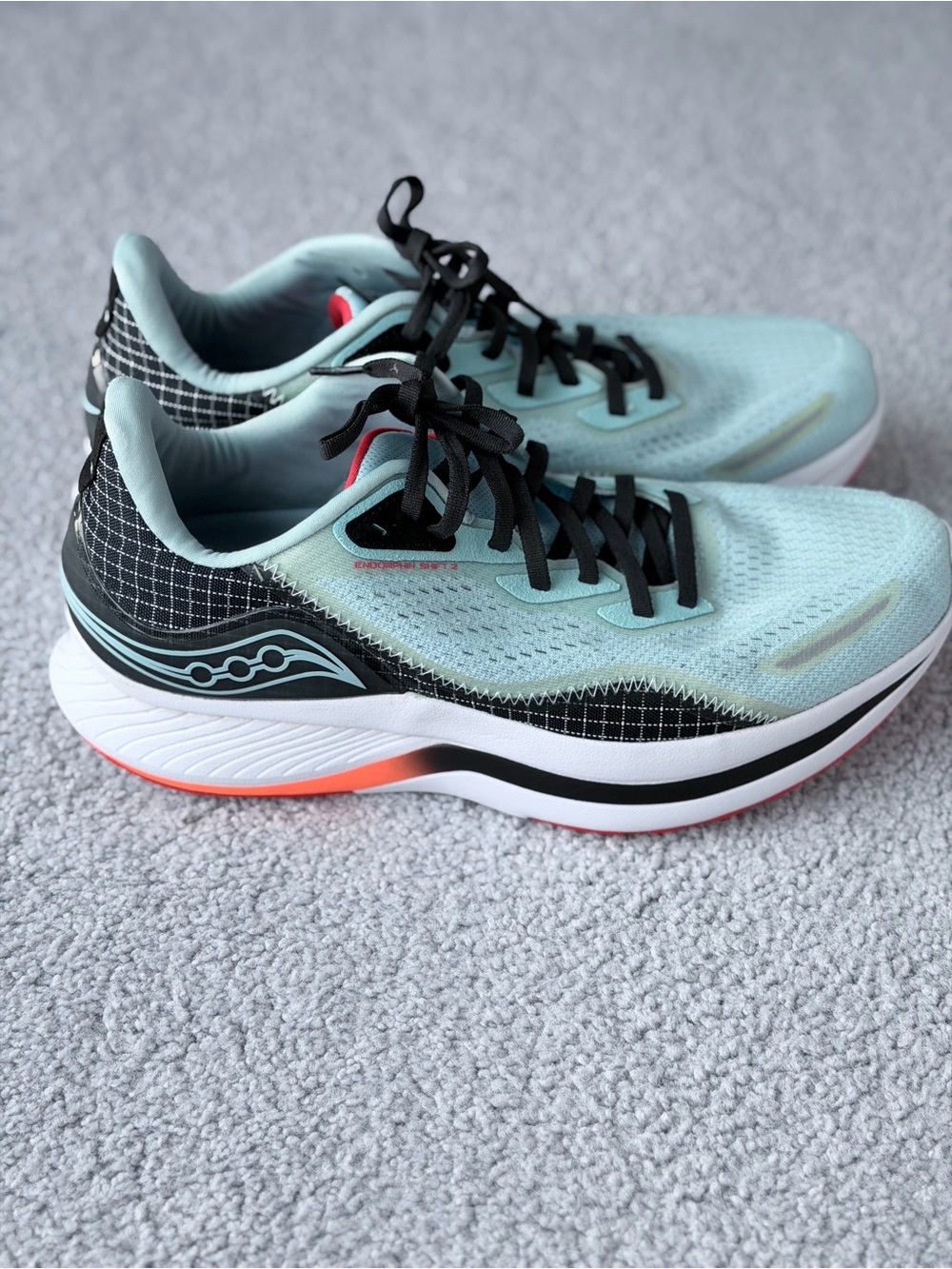 Saucony Woman’s Light Blue Running Shoes - Speed & Cushion